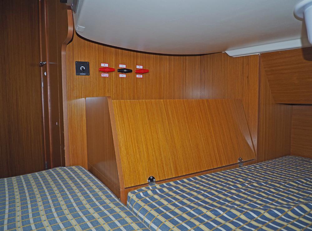 Achterkaj&uuml;te, Innenausstattung